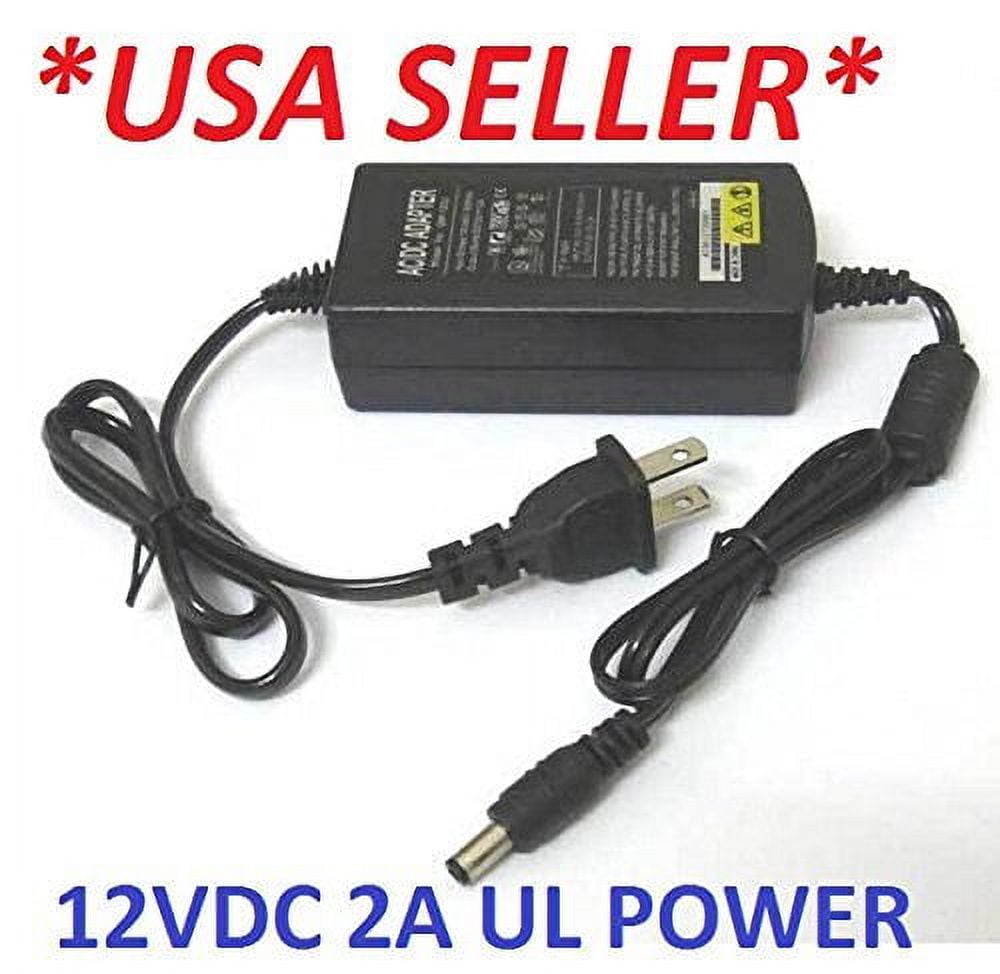12VDC 2 AMP CCTV Security Camera Power Supply + 4 Camera Splitter