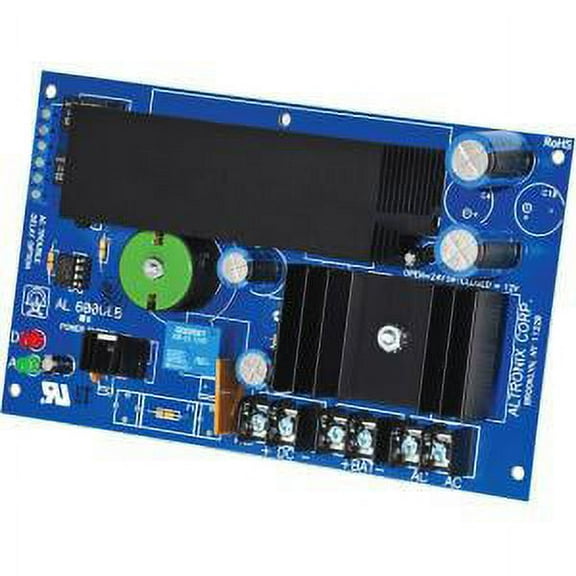 12VDC/24VDC 6A PS/CHGR UL RECOGNIZED BOARD