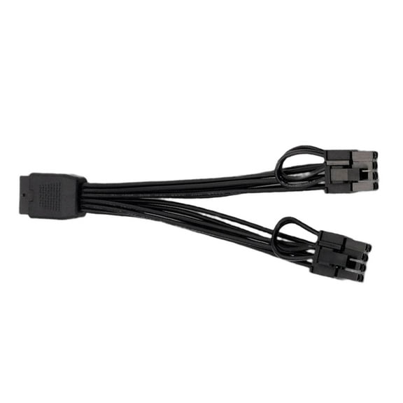 12VHPWR 12+4Pin To Double 6+2 Pin PCIe 5.0 Adapters For Graphics Card Power Supply Requirements