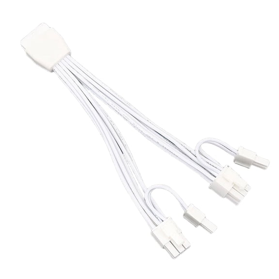 12VHPWR Graphics Card Cable Double 8PIN to 16PIN (12+4Pin) GPU Extension Power Splitter Adapter Cable for Desktop