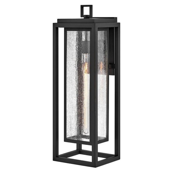 12W 1 Led Large Outdoor Wall Lantern-27 inches Tall and 9 inches Wide-Black Finish Bailey Street Home 81-Bel-5145097