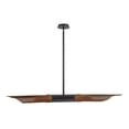 thumbnail image 1 of 12W 2 Led Chandelier in Modern and Contemporary Style-3.5 inches Tall and 8 inches Wide-Black/Aged Gold Finish Bailey Street Home 79-Bel-4636064, 1 of 1