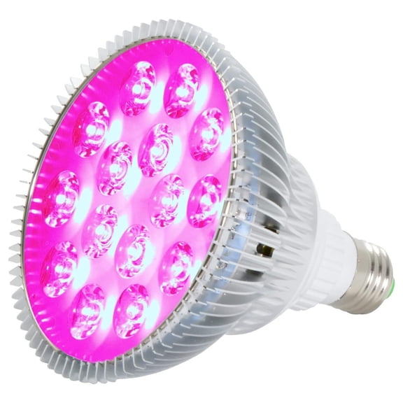 12W Broad LED Grow Light Bulb for Growing and Flowering Indoor Plants