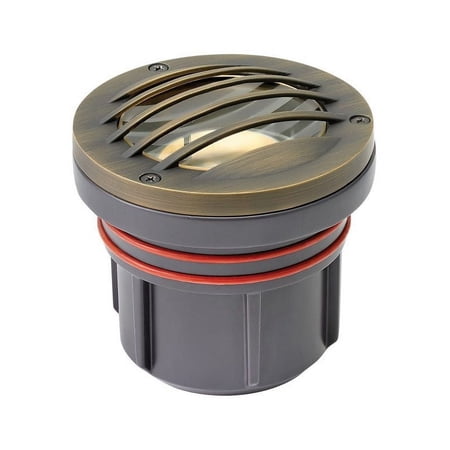 Hinkley Lighting - 9W 1 LED Grill Top Well Light In Traditional-4.75 Inches Tall
