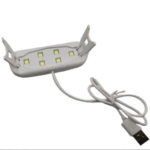 12W Mini UV LED Lamp USB Charging Gel Polish Curing Machine Portable Nail Dryer USB Power Supply UV Lamp