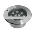 thumbnail image 1 of 12W Swimming Pool Light RGB Colorful Aquarium Fish Pond Underwater Wall Light Stainless Steel LED Embedded Underwater Buried Light ,High Efficiency, 1 of 4