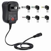 12W Universal Charger AC/DC Adapter Switching Power Supply with 6 Selectable Adapter Plugs cant work with Laptop
