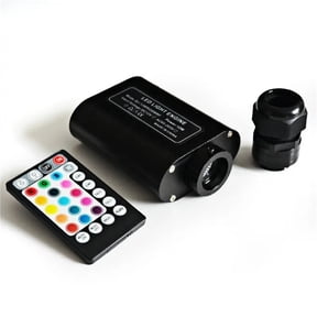 12W Wireless Fiber Optic Star Light Engine RGBW Remote Controlled 12V Music Sound Sensor Led Roof Ceiling ,Safe to Use