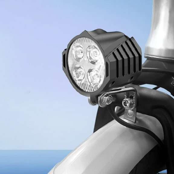 12W folding bike headlight waterproof led electric scooter ebike headlight