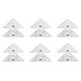 thumbnail image 1 of 12X Chart Drawing Triangle Ruler for Ship Drawing 300mm -Scale Triangle Ruler, 1 of 4