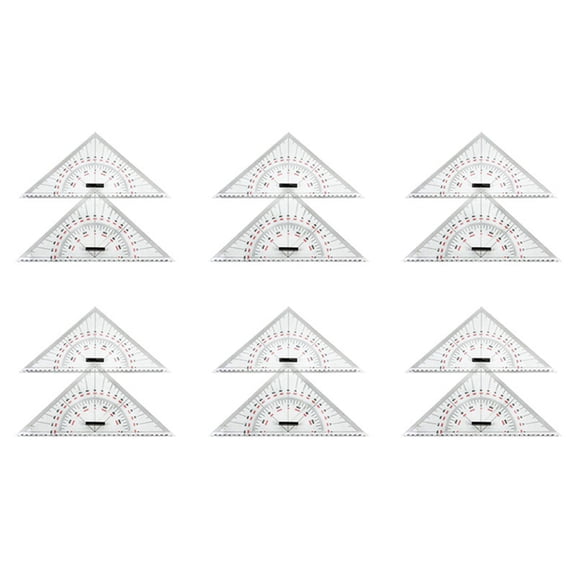 12X Chart Drawing Triangle Ruler for Ship Drawing 300mm -Scale Triangle Ruler