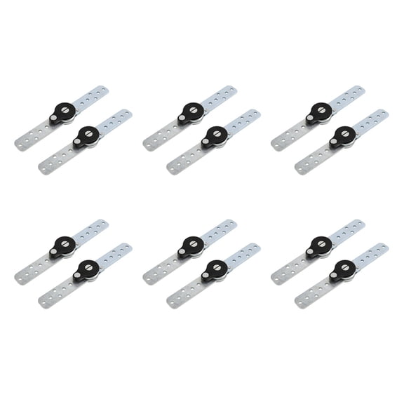 12X Lot Furniture Adjustable Angle Adjuster Mechanism Hinge Hardware Sofa Headrest Hinge Bed Bedding Ratchet