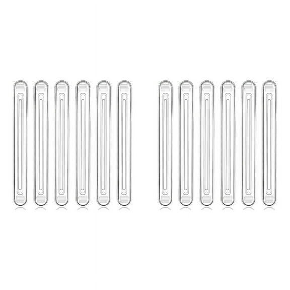 NEW 12X Rubber Chair Wall Protector From Back,6 Pack Clear Furniture Bumpers Silicone Cabinet Door for Shower Doors