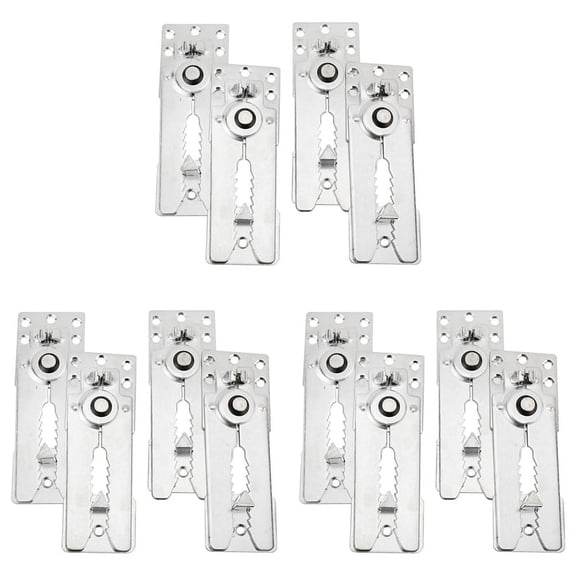 12X Sectional Sofa Connection with Snap Lock, Couch Clips Furniture Connector, Snap Connector Fastening