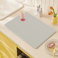 thumbnail image 1 of 12X15" Silicone Mats For Kitchen Counter, Large Silicone Countertop Protector, Nonskid Heat Resistant Desk Saver Pad, Multipurpose Mat, Placemat, Beige, 1 of 4