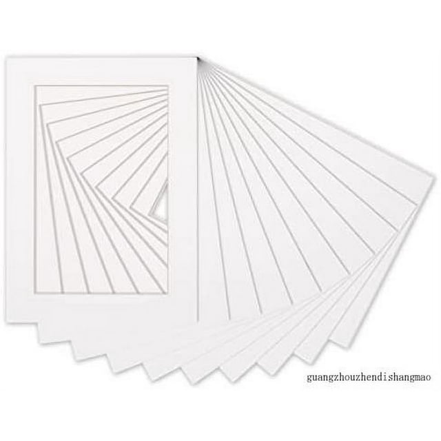 12X16 Mat For 16X20 Frame Precut Mat Board AcidFree White 12X16 Photo Matte Made To Fit A