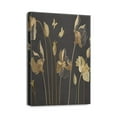 thumbnail image 1 of 12X16 inch Abstract Brown Flowers Canvas Art The Perfect Addition to a Minimalist Decor Scheme, 1 of 7