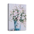 thumbnail image 1 of 12X16inch Framed Artwork Abstract Floral Watercolor Painting, Pink Flower Canvas Wall Art for Office, Kitchen, Bedroom, Living Room, Bathroom, Nursery – Gorgeous Home Decor, 1 of 7