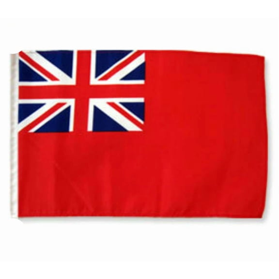 12X18 12"X18" British Red Ensign Sleeve Flag Boat Car Garden 100D
