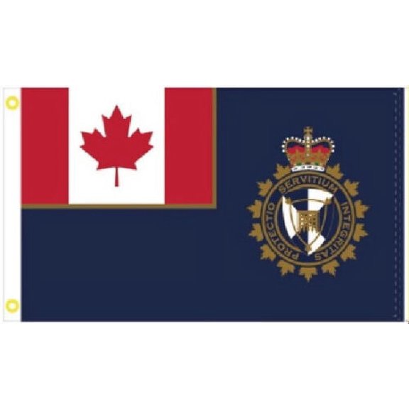 12X18 CANADA CANADIAN BORDER SERVICE PATROL CAR BOAT Flag BANNER WATERPROOF 100D