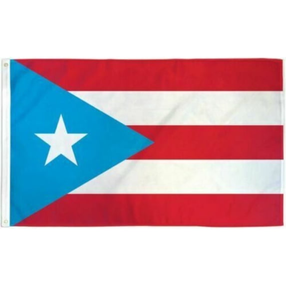 12X18 INCH Light Blue BOAT Flag of Puerto Rico Puerto Rican PR State Star 100D