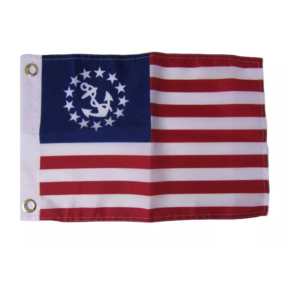 12X18 Nautical Boat Flag Yacht Ensign Premium Fast Usa Ship 100D