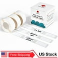 thumbnail image 1 of 12X30Mm 210Pcs/Roll Label Maker Tape Sticker Thermal Paper Self-Adhesive For D30, 1 of 6