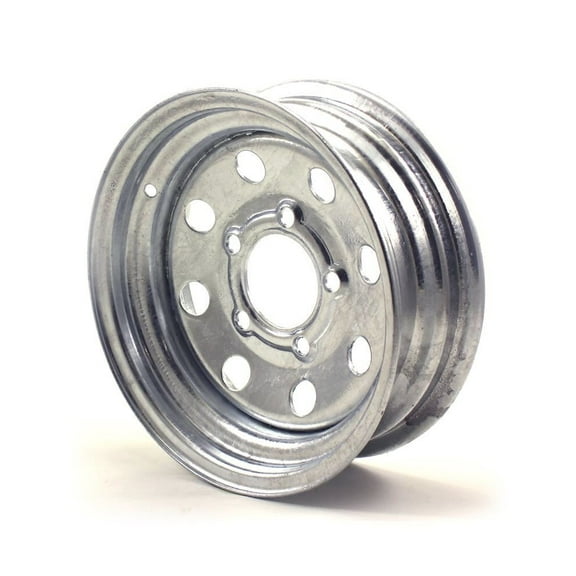 12X4 5-Lug on 4.5" Galvanized Heavy Duty Mod Trailer Wheel