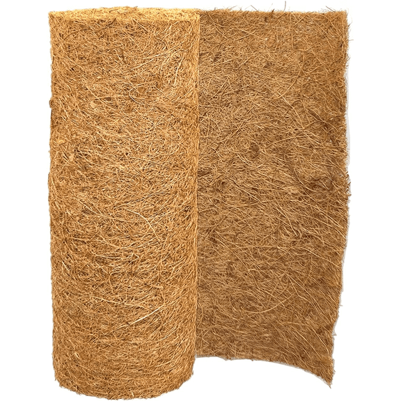 12X80 Inch Natural Coco Liner Roll Sheets for Planter Window Box Flower Basket