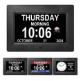 thumbnail image 1 of Memwake Digital Clock with Date,Multiple Display Modes,Auto Brightness, Multiple Alarms,Suitable  for 2026 World Cup，Digital Clock for the Elderly and Alzheimer's Patients., 1 of 7