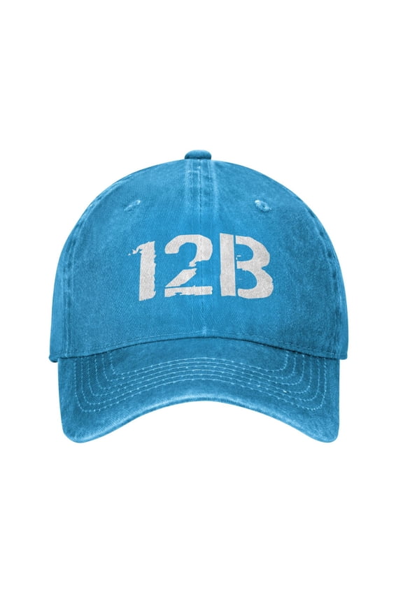 12b Combat Engineer Cowboy Hat Baseball Hat Trucker Hat For Men Women Retro Denim Hats Baseball Cap Dad Hat