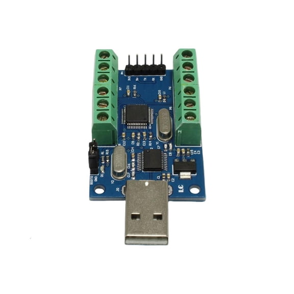 12bit ADC Data Acquisition Module with 10 Channel and USB UART STM32F103C6T6