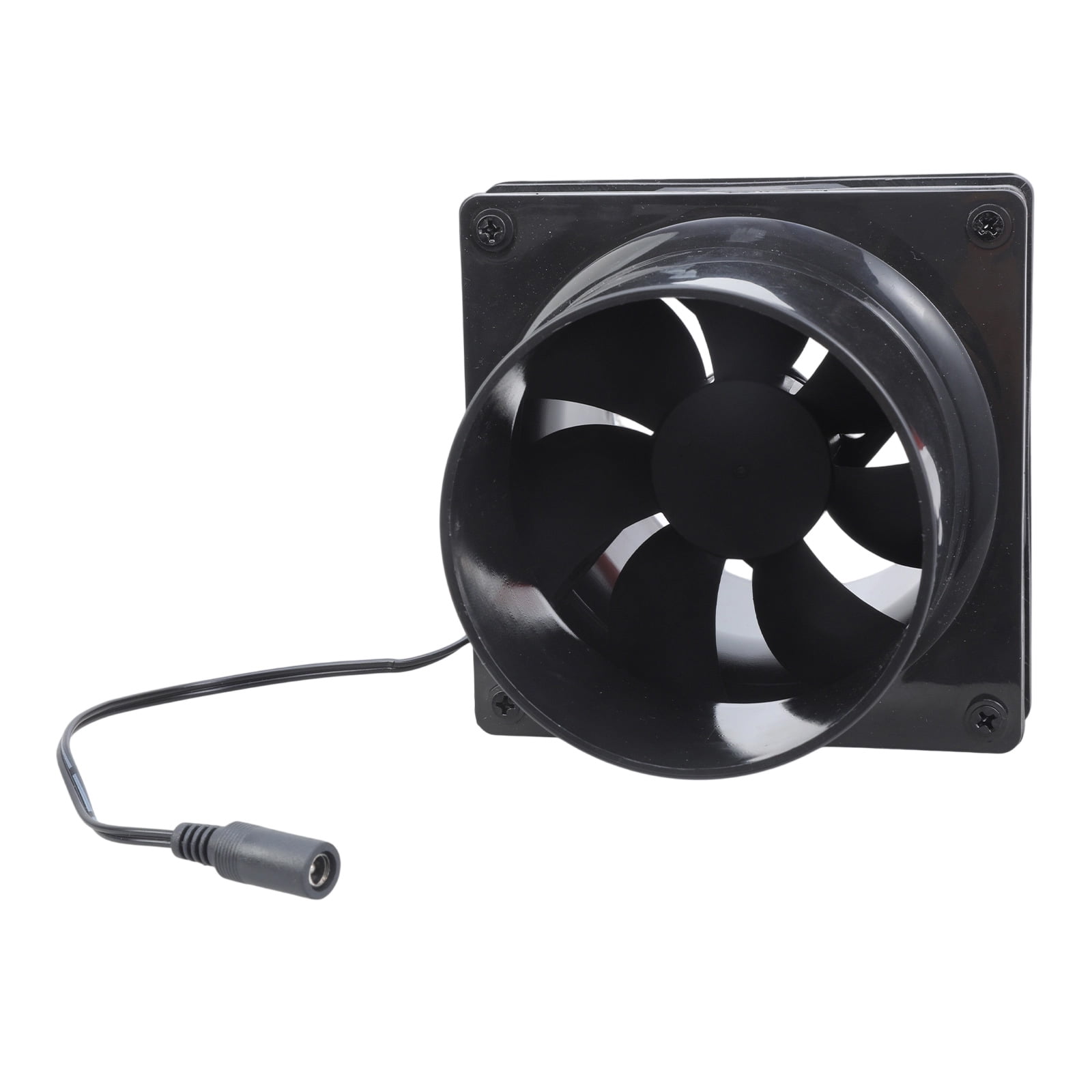 12cm 12V Extractor Fan Low Noise Inline Duct Hydroponic Air Blower ...