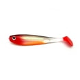 thumbnail image 1 of 12cm/12g Fishing Lure Good Toughness Bright Color 3D Eyes Fish Bite Soft Paddle Tail Swimbait for Freshwater, 1 of 7