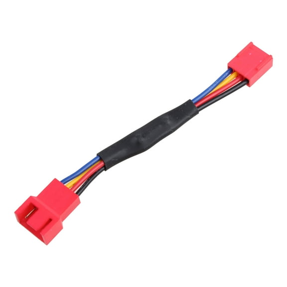 12cm/4.72in Computer 4Pin GPU CPU Cooler Fan PWM Deceleration Power Cable Temperature Control Speed Wire