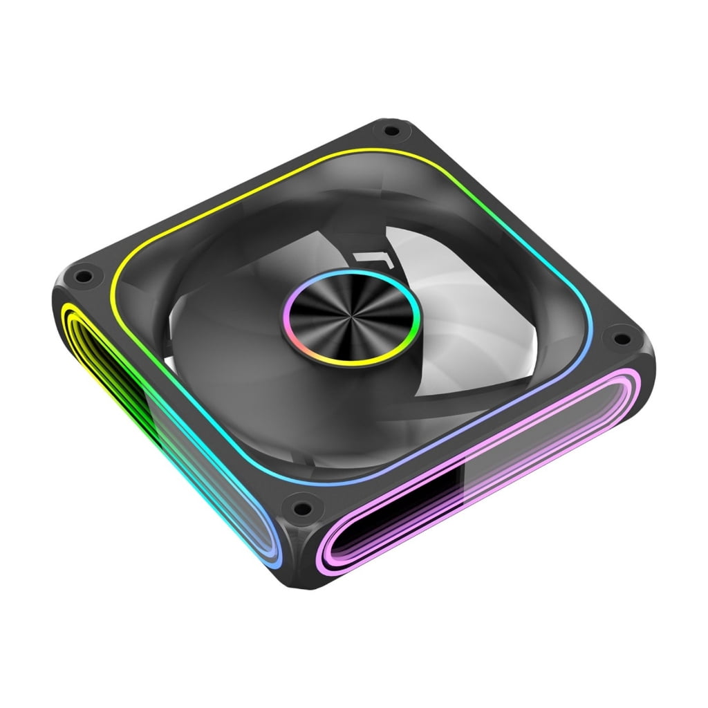 12cm ARGB Lighting PWM Controlled Mirroring Design Fan Offering Robust ...