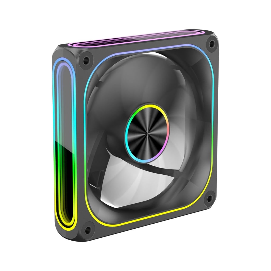 12cm ARGB Lighting PWM Controlled Mirroring Design Fan Offering Robust ...