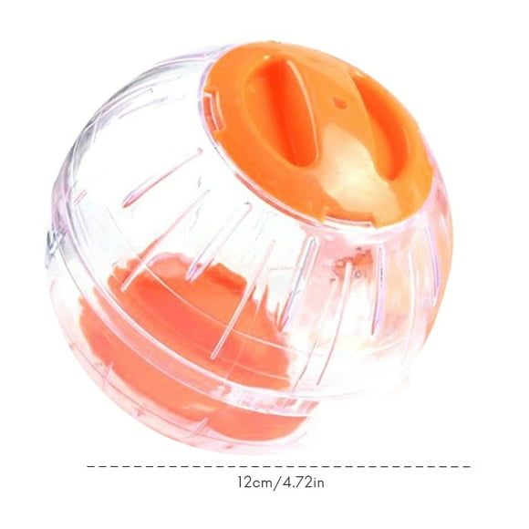 12cm Mini Transparent Plastic Hamster Exercise Ball Toy Pet Training Toy