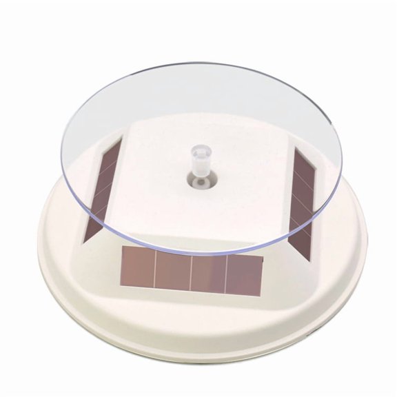 12cm Solar Rotating Display Stand Props Turntable