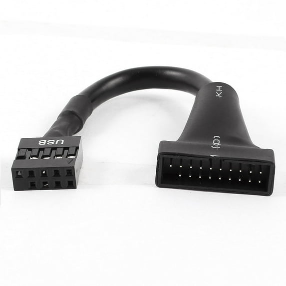 12cm USB 3.0 20Pin Header Male to USB 2.0 9Pin Female Adapter Cable Cord