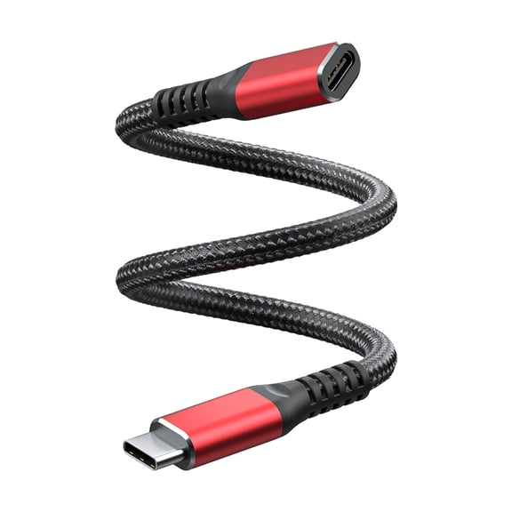 12cm USB C Extension Cord Data Blocker for Secure Charging without Data Transfer