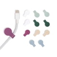 thumbnail image 1 of U Brands 12ct Writable Cord Labels, Hook and Loop, Multicolor, 1 of 6