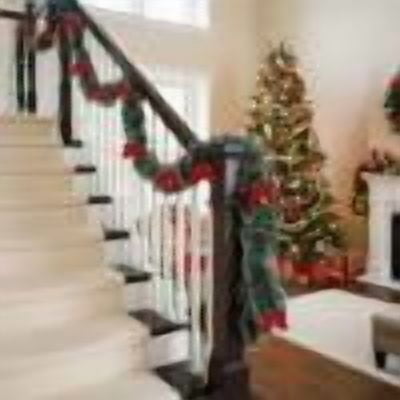 12ft(2PC) Christmas Tinsel Garland Artificial Christmas Garland Xmas Metallic Hanging Garland Fireplace Mantel Wreath Decor for Staircase Railing Indoor Outdoor Ornaments