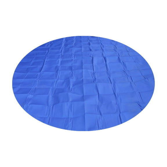 12ft Round Above Ground Pool Liner, Heavy Duty Puncture Resistant Material, Easy Install Pond Tarp with Underlayment Protection from Stones & Nails