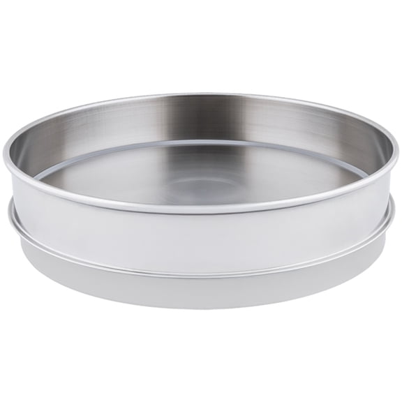 12in All Stainless Extended Rim Pan, Intermediate-Height (Gilson Company, Inc.)