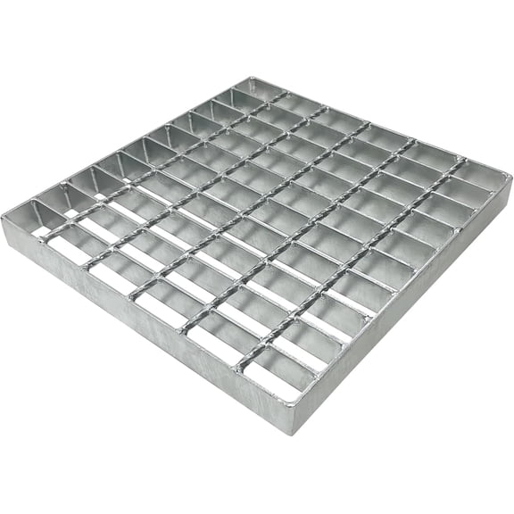 12in Galvanized Steel Drain Grate-Durable Heavy Duty Metal Catch Basin Grate for 12" Concrete Catch Basin,Outdoor Drainage Grates for Garage,Sewer,Dowmspout,Driveway,Yard(11.6x12 in)