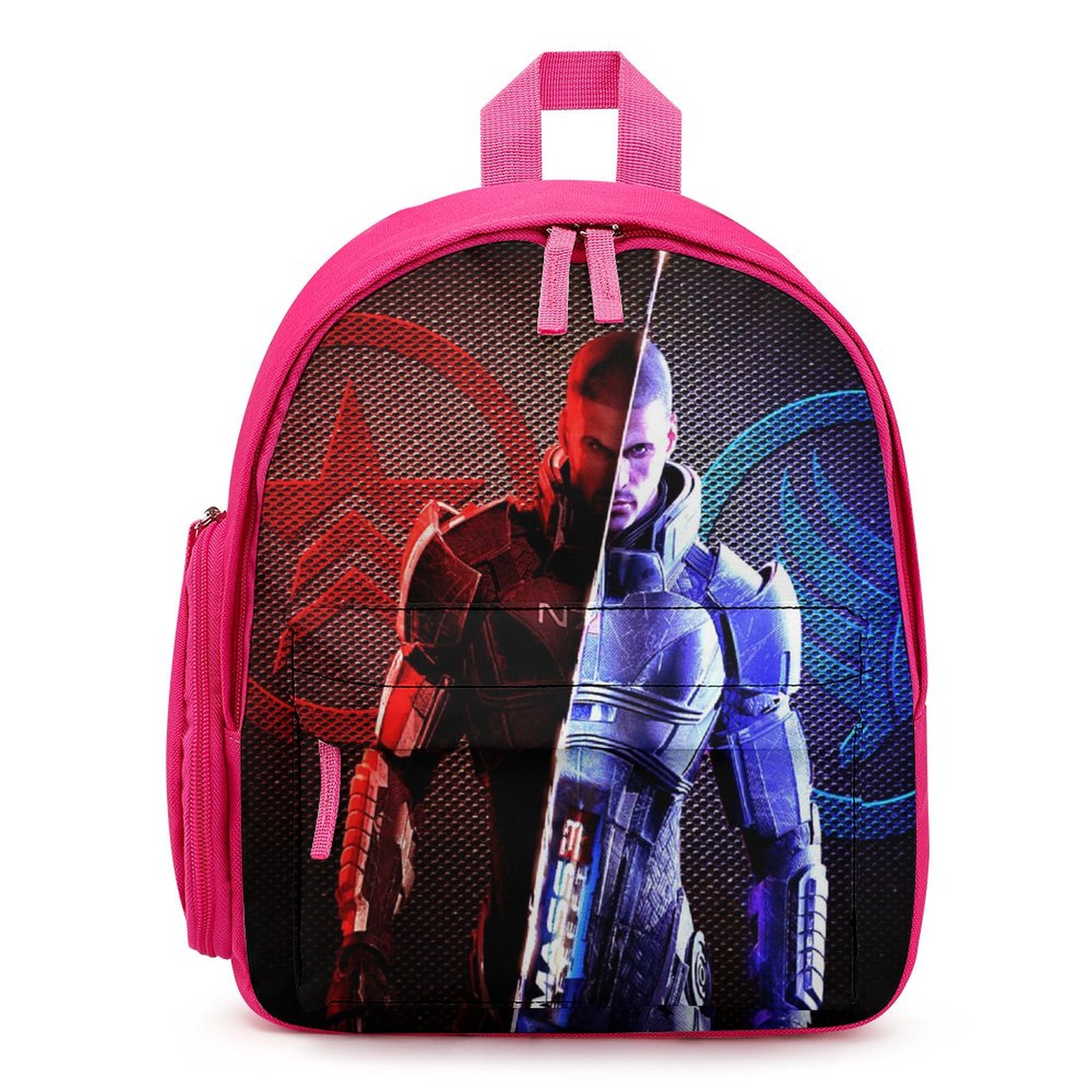 12in Mass Effect Mini Backpack for Boys Girls Kid Toddler Preschool