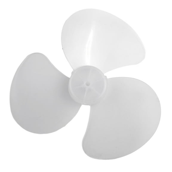 12inch 3 Leaves Plastic Fan Blade For Standing Pedestal Floor Wall / Table Cooling Fan Transparent White Black Fan Blade