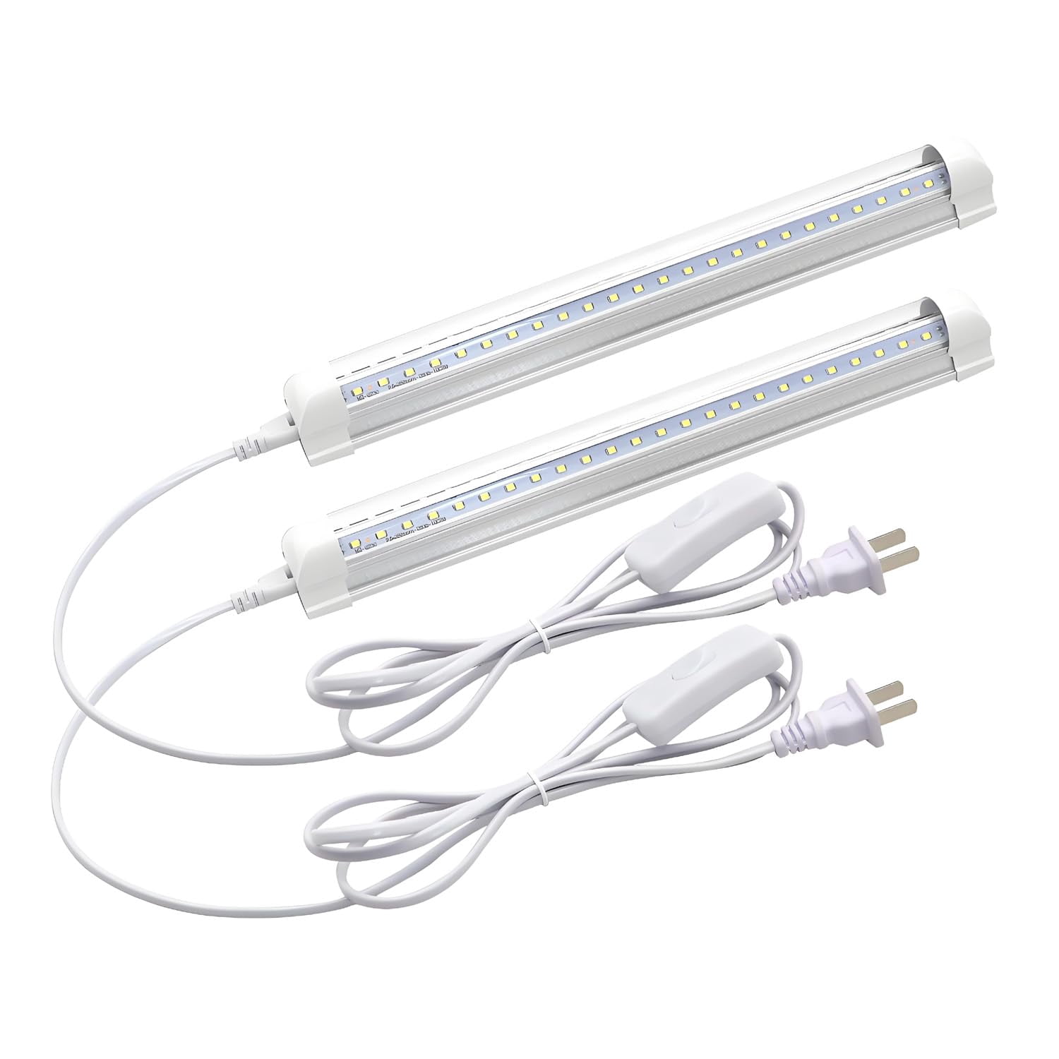12inch 9W LED Tube Light, 1080LM 6500K Bright White, V-Shape Integrated ...