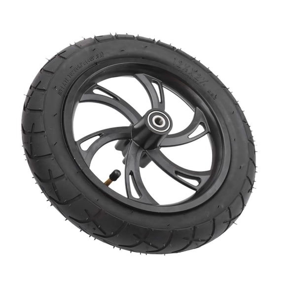 12inch Folding Electric Scooter Wheel Aluminum Alloy Disc Brake Rims Scooter Replacement Front Wheel Bicycles Accessory